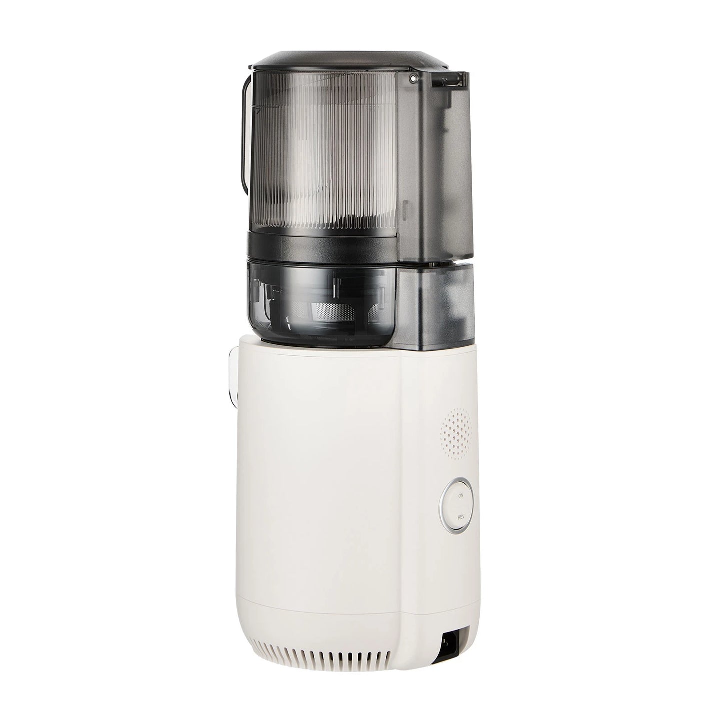 Hurom E50ST Slow Juicer, Mushroom White – Affordable, Hands-Free Juicing for Everyday Wellness